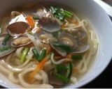 韓国料理 優しい味 あさりのカルグクス作り方9写真