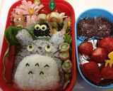 そば団子でまっくろくろすけ作り方6写真