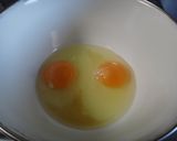 卵焼き～（中身はご飯）♪作り方2写真