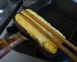 卵焼き～（中身はご飯）♪作り方5写真