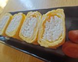 卵焼き～（中身はご飯）♪作り方7写真