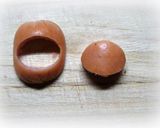 簡単キャラおかず：りんご被ったリラックマ作り方5写真