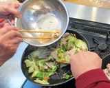 春の回鍋肉(ふきのとう入り)作り方6写真