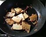 筍と桜エビのペペロンチーノ風作り方5写真