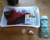 絶品スパイシー！マグロ血合いの胡椒焼き作り方1写真