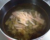 ★旨！ザーサイが主役の中華スープ★作り方1写真