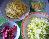 ジャガイモとキャベツのチーズ焼き作り方1写真
