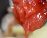 トマト煮チキン作り方14写真