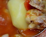 トマト煮チキン作り方16写真