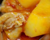 トマト煮チキン作り方17写真