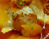 トマト煮チキン作り方18写真