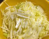 白菜でぱぱっとサラダ作り方1写真