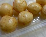 ルクエで新じゃがを蒸そう♪作り方1写真