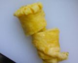 くるくる卵焼き☆花☆作り方3写真