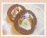 ロールケーキイチゴいっぱい★作り方9写真