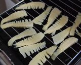 温泉卵カルボ風パスタ☆焼き筍・生ハムのせ作り方2写真
