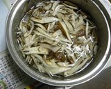 ゴボウいっぱい♡肉豆腐作り方1写真