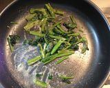 明太子とほうれん草の和風スパゲティ作り方6写真