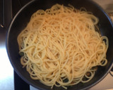 明太子とほうれん草の和風スパゲティ作り方9写真