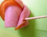 簡単お弁当♡ハムチーズの薔薇♬隙間おかず作り方6写真