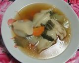 にんじんとレンコン入りの水餃子作り方4写真