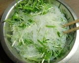 空芯菜の新芽と春雨のサラダ作り方4写真