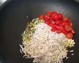 しらすとミニトマトの簡単パスタ作り方3写真