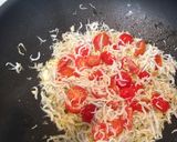 しらすとミニトマトの簡単パスタ作り方4写真