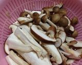 チキンとキノコニンニクバター醤油ソテー作り方3写真