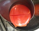 【離乳食中期】トマトと大根のお粥❤作り方2写真