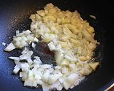 簡単なのに本格的♪チキンリゾット♪作り方3写真
