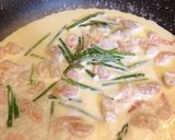 簡単 エビとアスパラのクリームパスタ作り方5写真