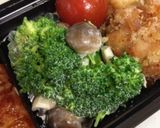 桜海老香るブロッコリーとしめじの山葵マヨ作り方6写真