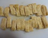 簡単☆白だしでフキと油揚げの上品青煮作り方6写真