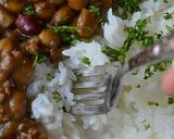 大豆とゴボウと挽肉の薬膳風カレー作り方8写真