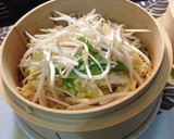 つけ麺風蒸し焼きそば☆野菜炒めをリメイク作り方3写真