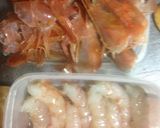海老の仕込みと殻焼きせんべい作り方1写真
