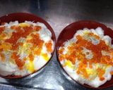 初心者簡単ふわプチメレンゲいくらシラス丼作り方8写真