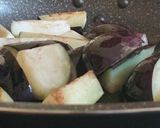 *茄子のマスタード炒め*作り方1写真