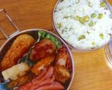 風味旨味香りUP出し昆布バター豆ご飯弁当作り方7写真