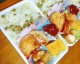 風味旨味香りUP出し昆布バター豆ご飯弁当作り方8写真