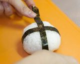 桜見に行楽弁当✿お花のおにぎり✿作り方3写真