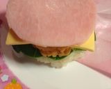 キャラ弁に〜ハンバーガー風なアンパンマン作り方2写真