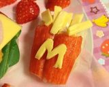 キャラ弁に〜ハンバーガー風なアンパンマン作り方8写真