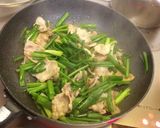 簡単♪早い♪わけぎと豚肉のサッと炒め作り方6写真
