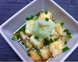 簡単！かわいい一口サイズの揚げ出し豆腐作り方6写真