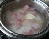 もち米で、鶏と生姜の中華風お粥作り方2写真