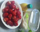 簡単 5分 春旬いちごジャムソース作り方1写真
