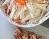 大根の皮の煮しめ作り方1写真