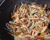 大根の皮の煮しめ作り方4写真